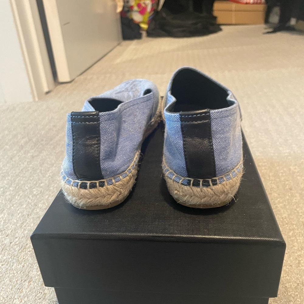 Saint Laurent Denim Espadrille - Picture 4 of 6